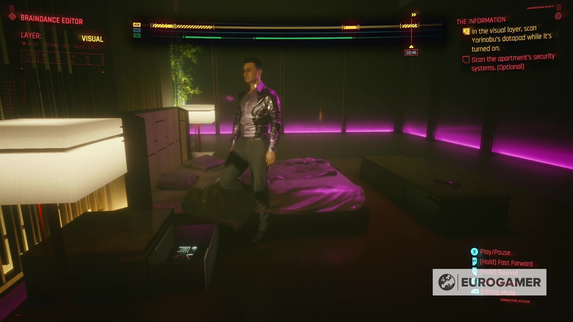 Cyberpunk 2077 The Information Braindance walkthrough - 45