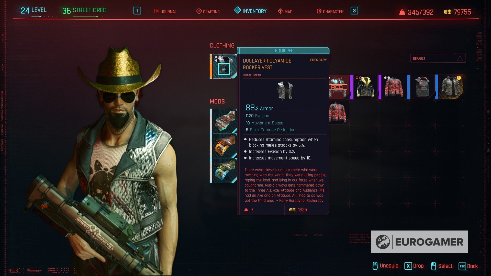 Cyberpunk 2077 best armor and clothing recommendations  and where to find free legendary armor explained - 53