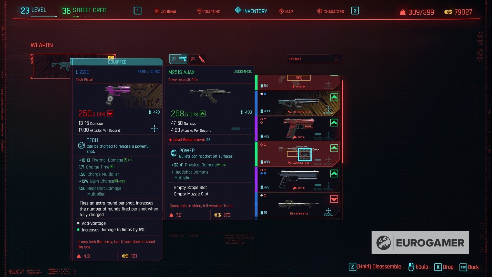 Cyberpunk 2077 best weapons list  from best assault rifles to sniper rifles  shotguns and more - 53