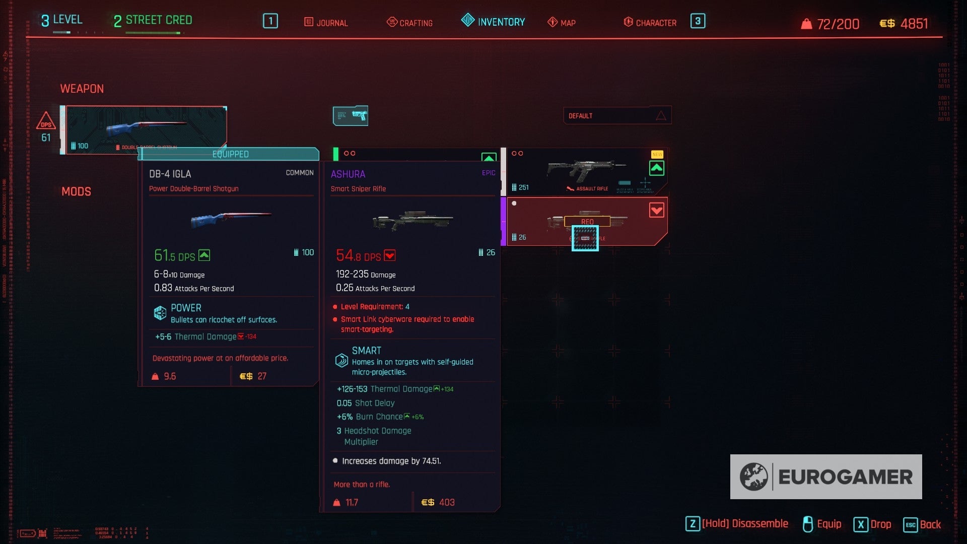 Cyberpunk 2077 best weapons list  from best assault rifles to sniper rifles  shotguns and more - 88