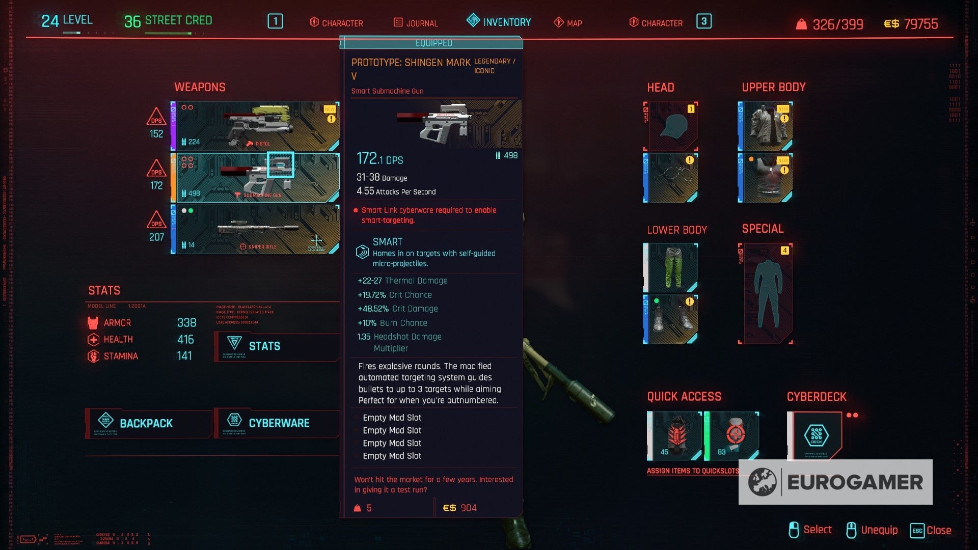 Cyberpunk 2077 best weapons list  from best assault rifles to sniper rifles  shotguns and more - 78