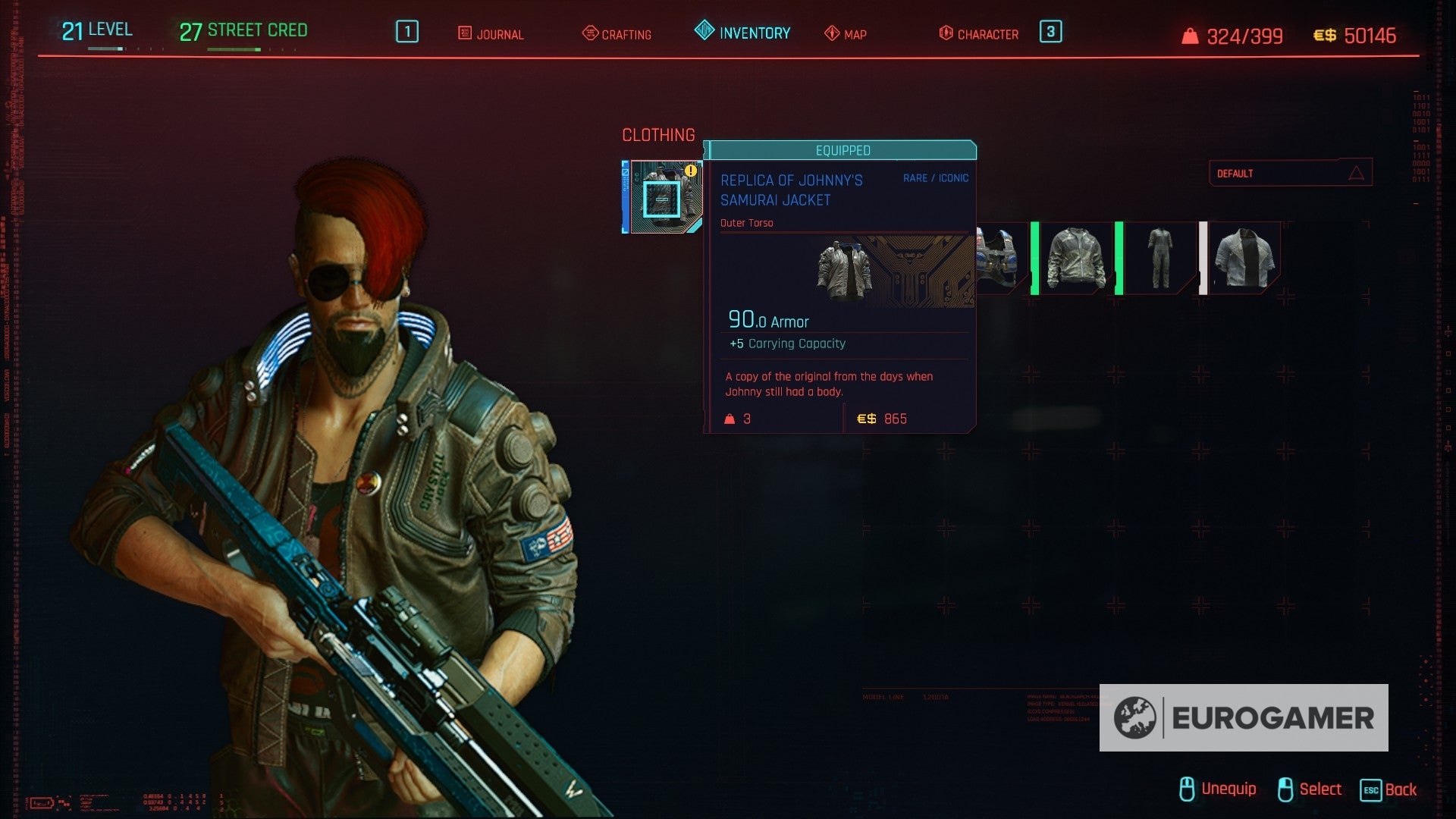 Cyberpunk 2077 best armor and clothing recommendations  and where to find free legendary armor explained - 62