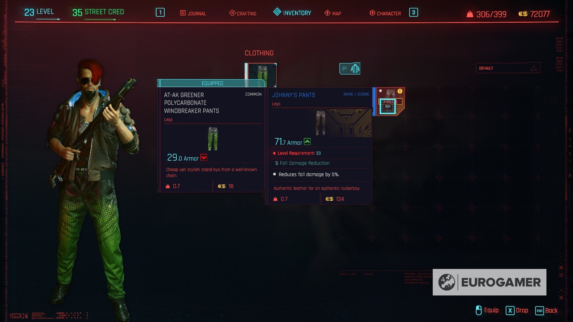 Cyberpunk 2077 best armor and clothing recommendations  and where to find free legendary armor explained - 57