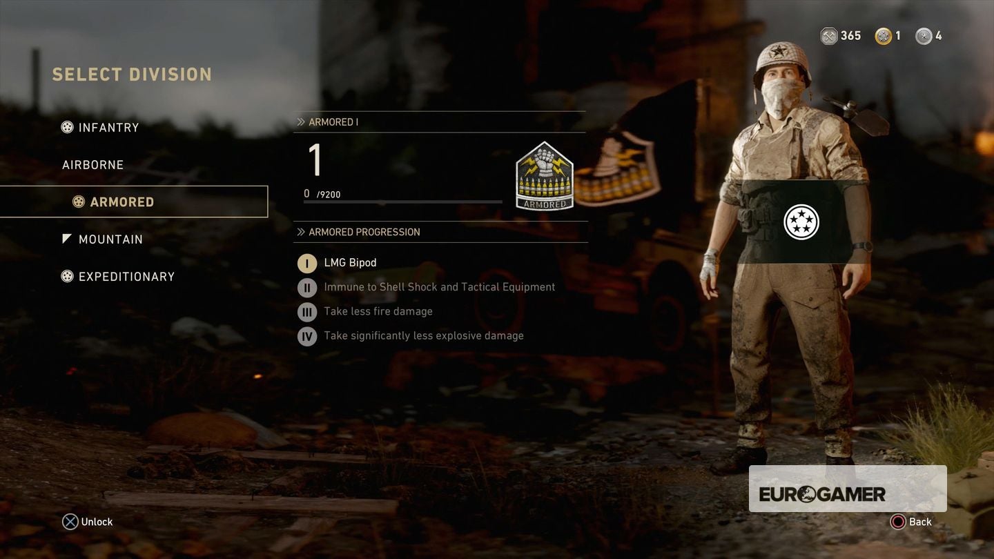 Call of Duty WW2 Divisions  What division to join  choosing the best division for you and how to change your division explained - 80