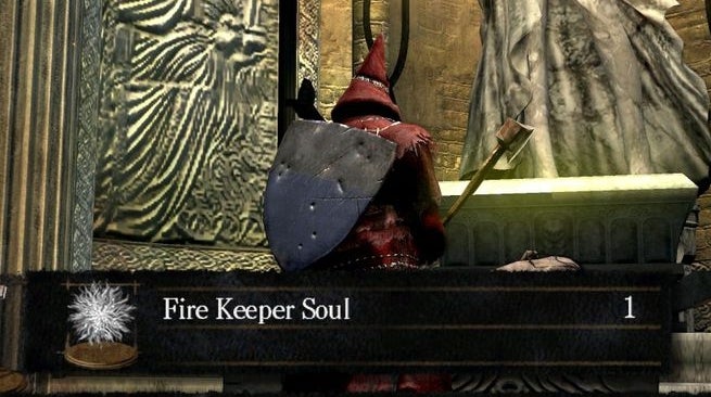 Image for Dark Souls Estus Flask locations: How to strengthen your Estus Flask with Fire Keeper Souls