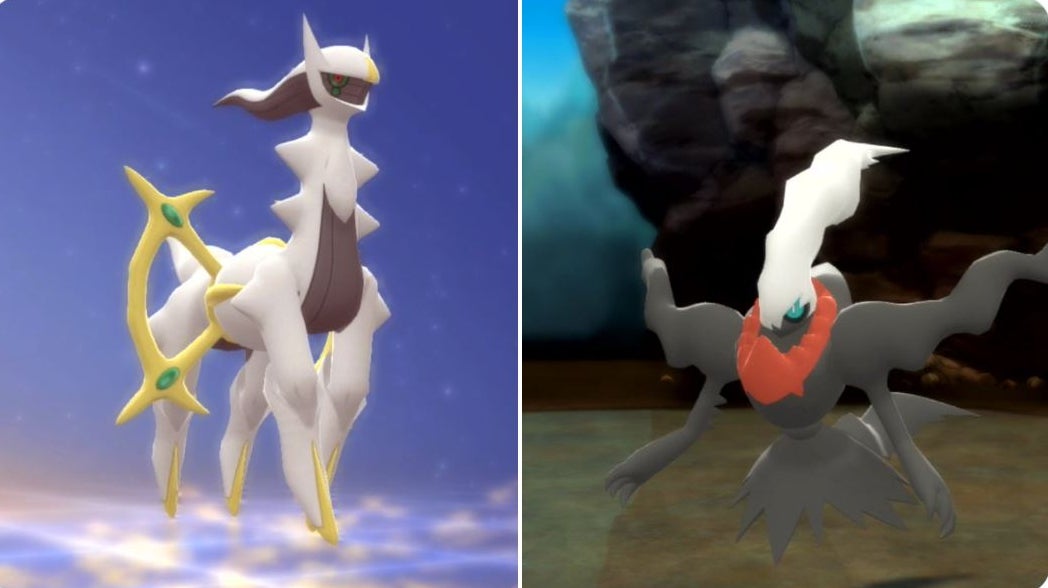 Imagem para Darkrai e Arceus chegam hoje a Pokémon Brilliant Diamond e Shining Pearl