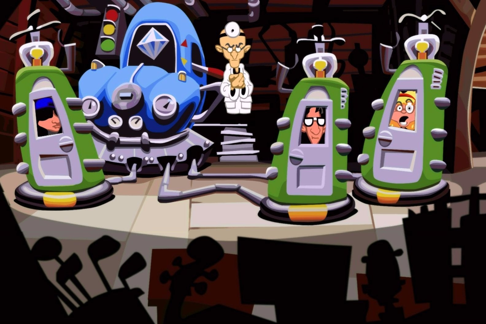 Image for Day of the Tentacle Remastered debuts in-game screenshots