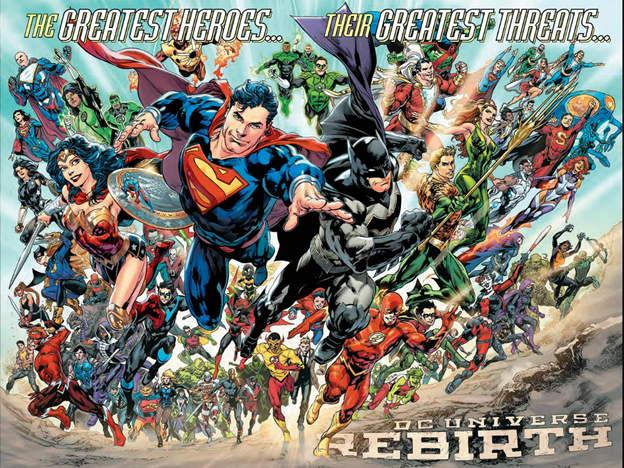 Nearly 5 years after The New 52, DC rebooted their line with DC Rebirth
