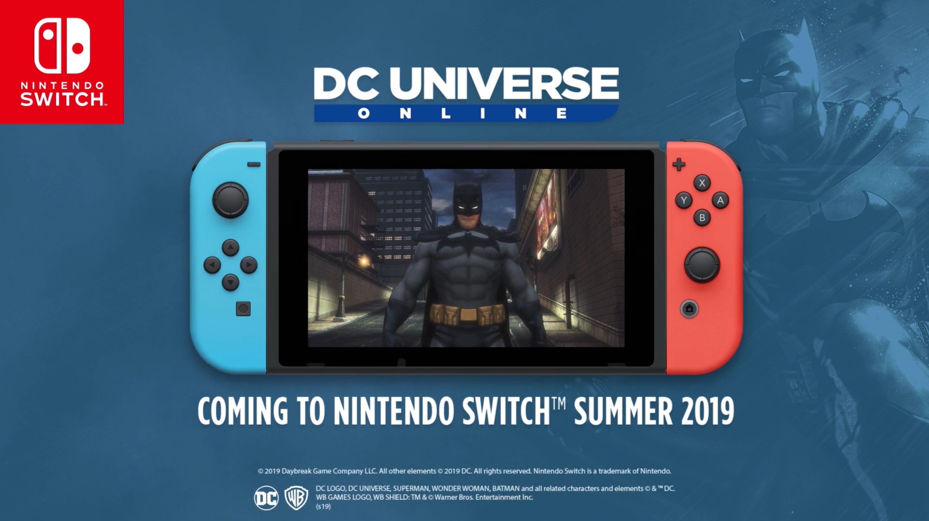 Imagen para DC Universe Online llegará a Switch en verano