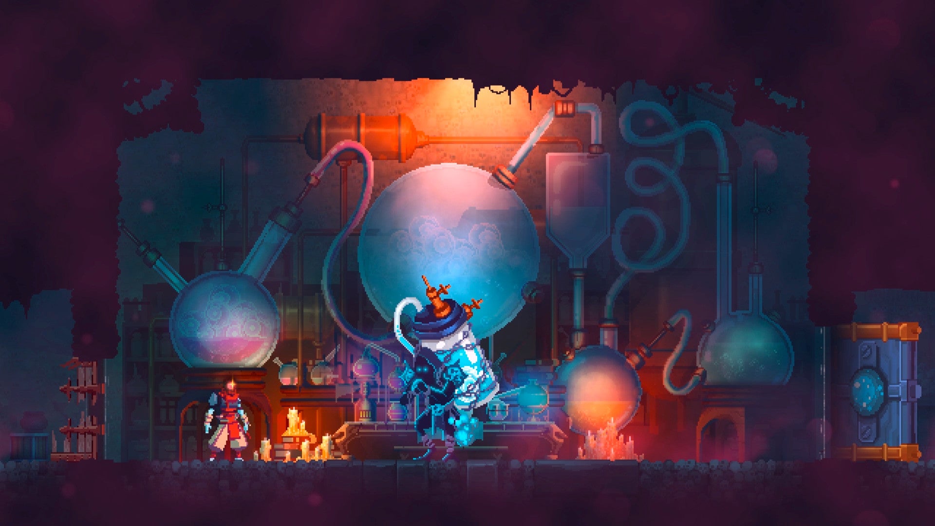 Image for Dead Cells is "tough but fair" but new accessibility features include auto-hit, continue, and assist modes