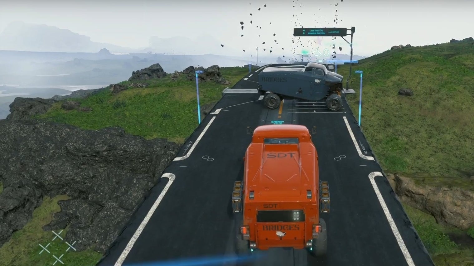 Los vehículos abandonados de Death Stranding se están convirtiendo en