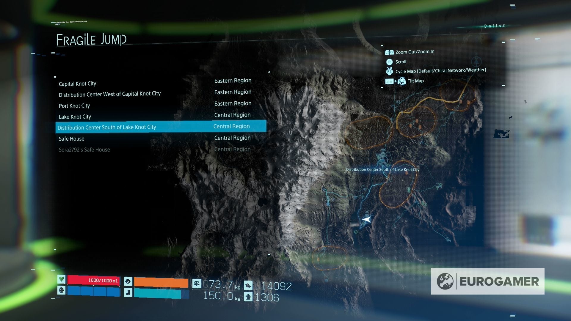 Death Stranding fast travel explained  How to unlock fast travel and how it works - 33