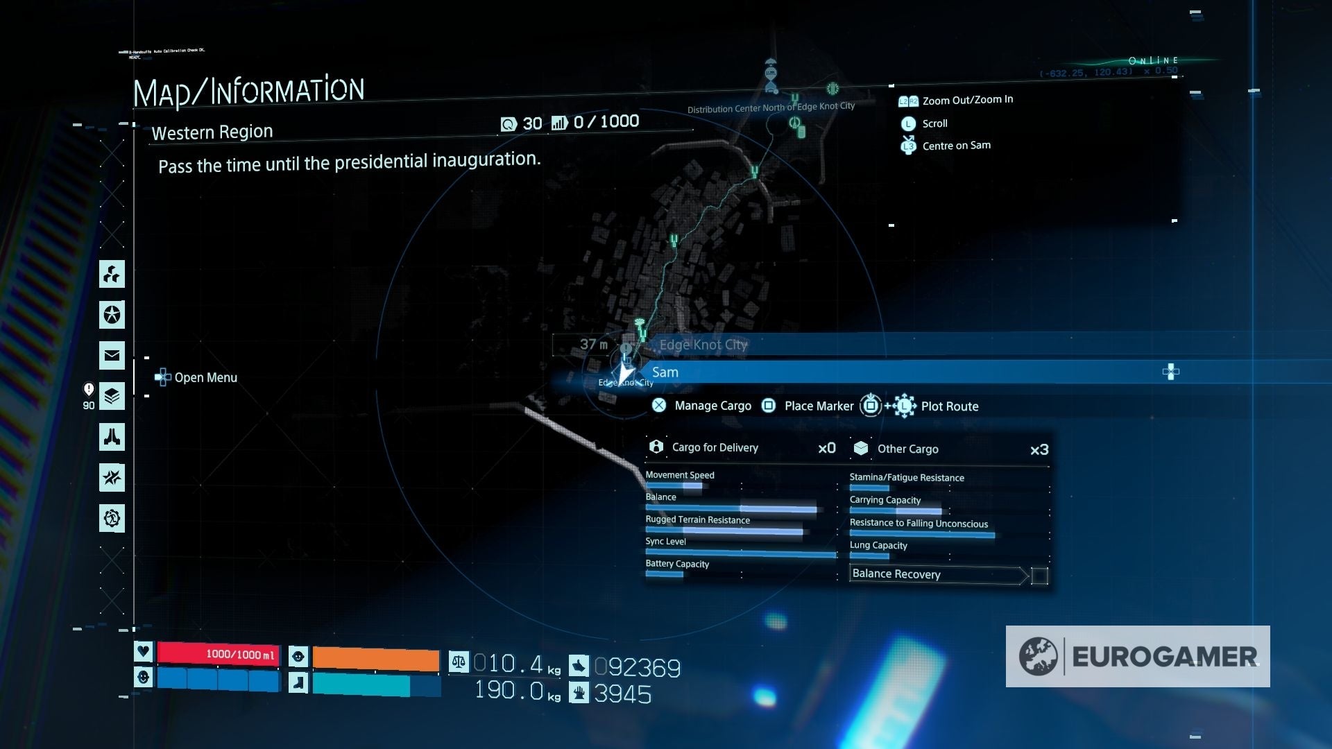 Death Stranding Memory Chip locations  What  glowing  objects mean and where to find them - 50
