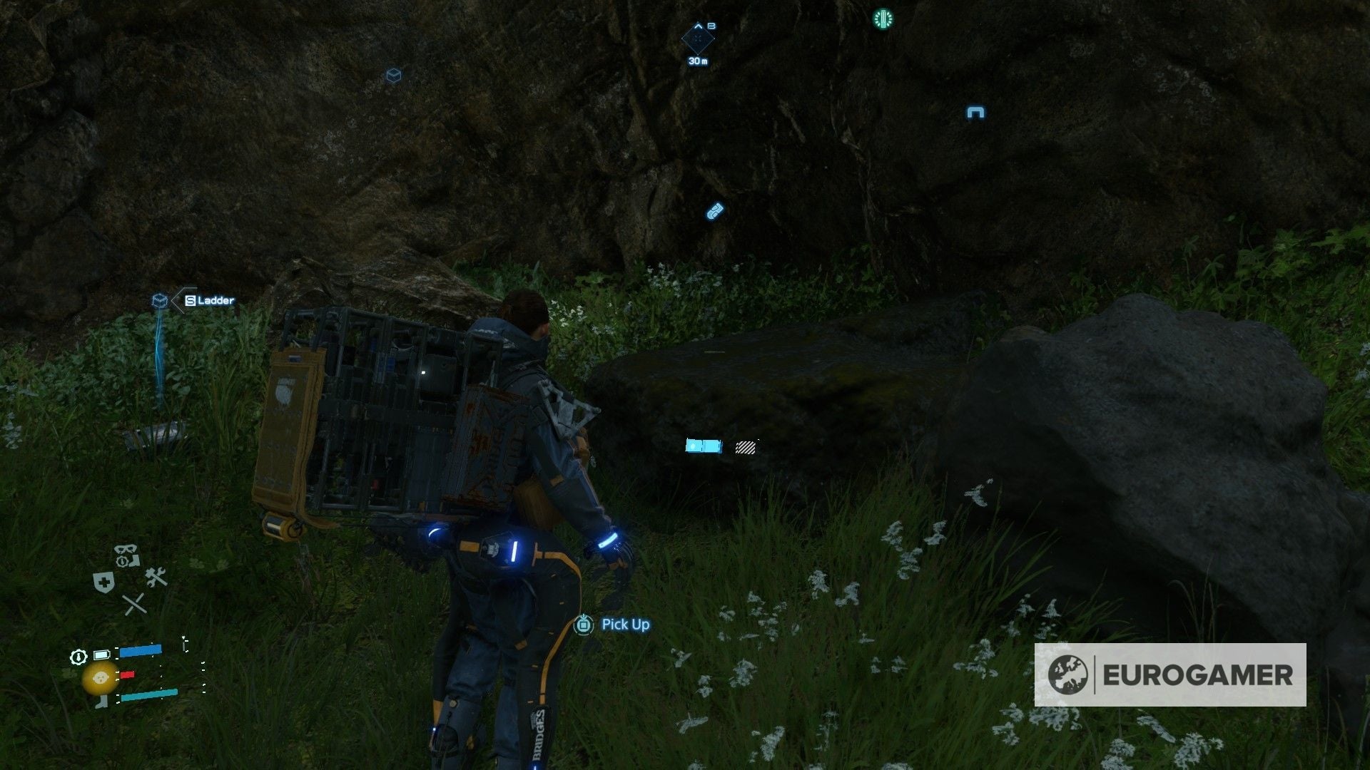 Death Stranding Memory Chip locations  What  glowing  objects mean and where to find them - 72