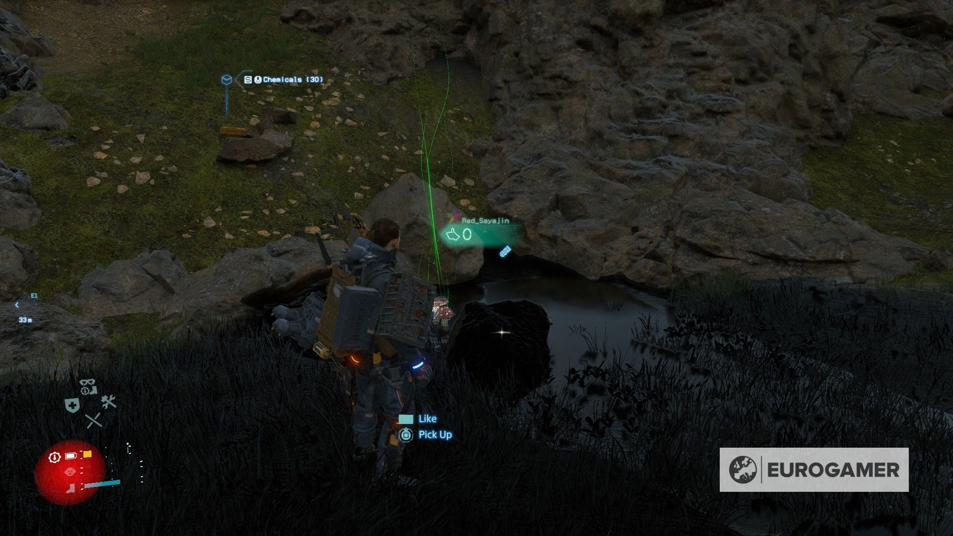 Death Stranding Memory Chip locations  What  glowing  objects mean and where to find them - 66