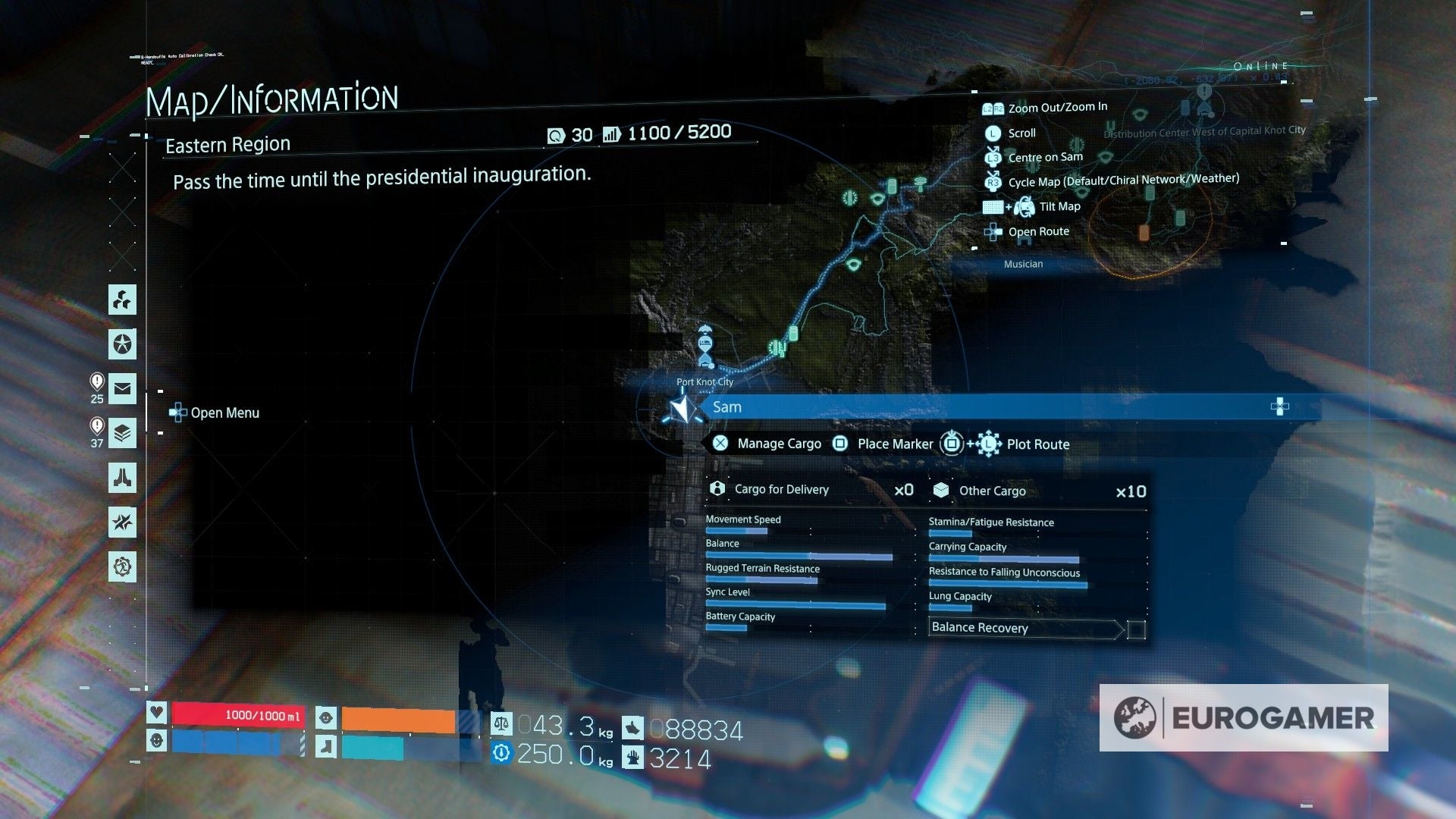 Death Stranding Memory Chip locations  What  glowing  objects mean and where to find them - 91