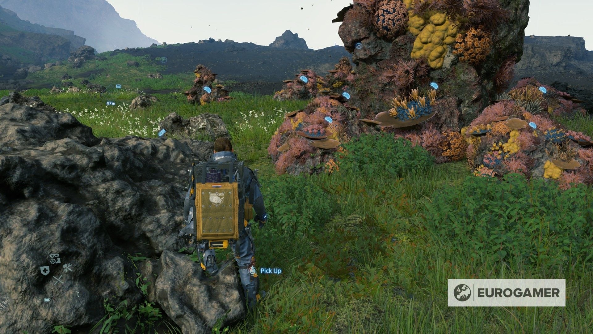 Death Stranding Memory Chip locations  What  glowing  objects mean and where to find them - 54