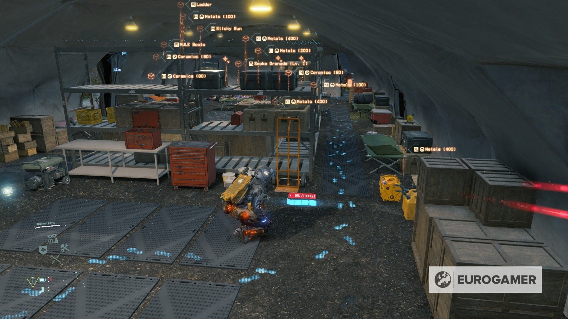 Death Stranding Memory Chip locations  What  glowing  objects mean and where to find them - 99