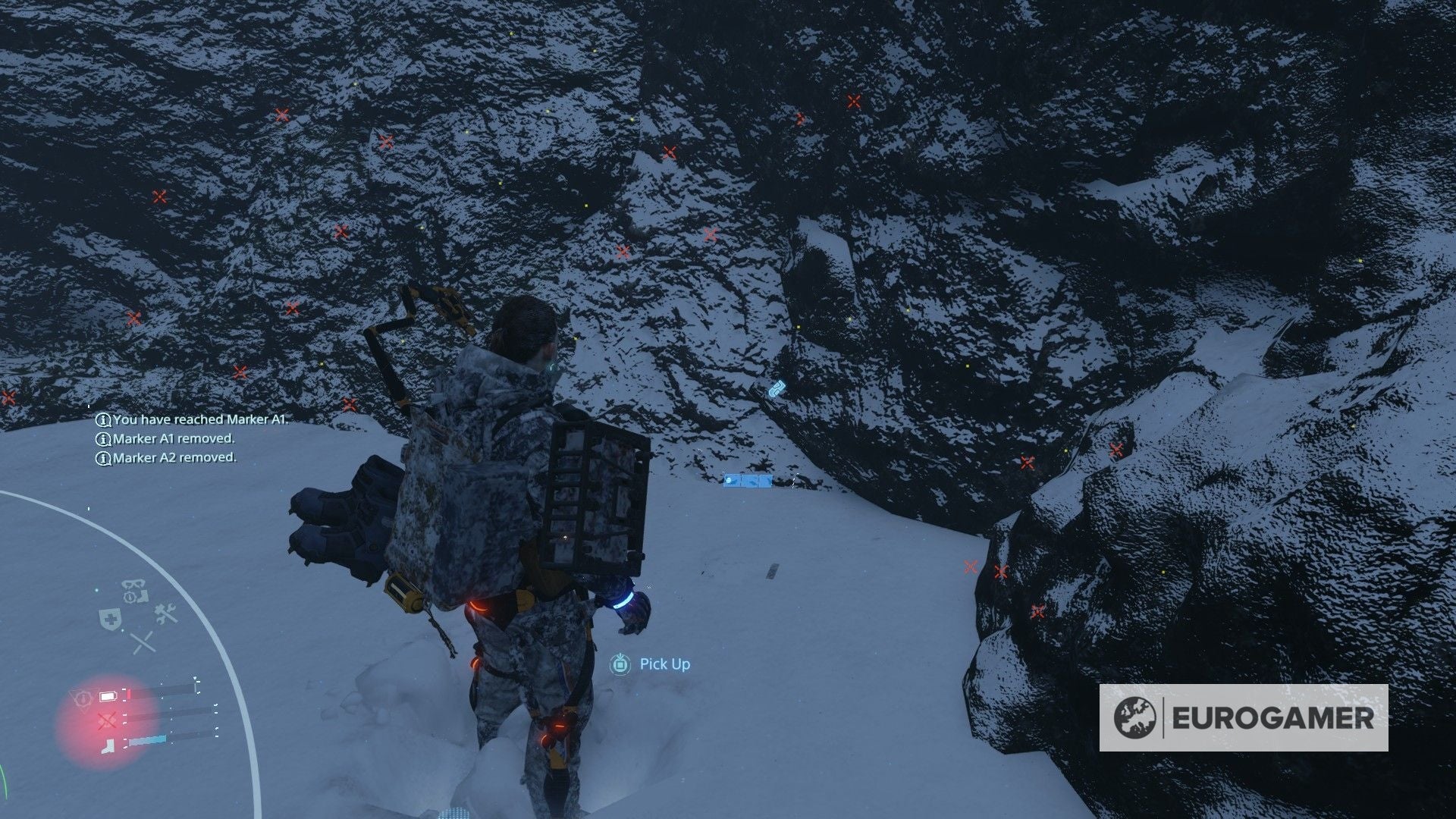 Death Stranding Memory Chip locations  What  glowing  objects mean and where to find them - 85