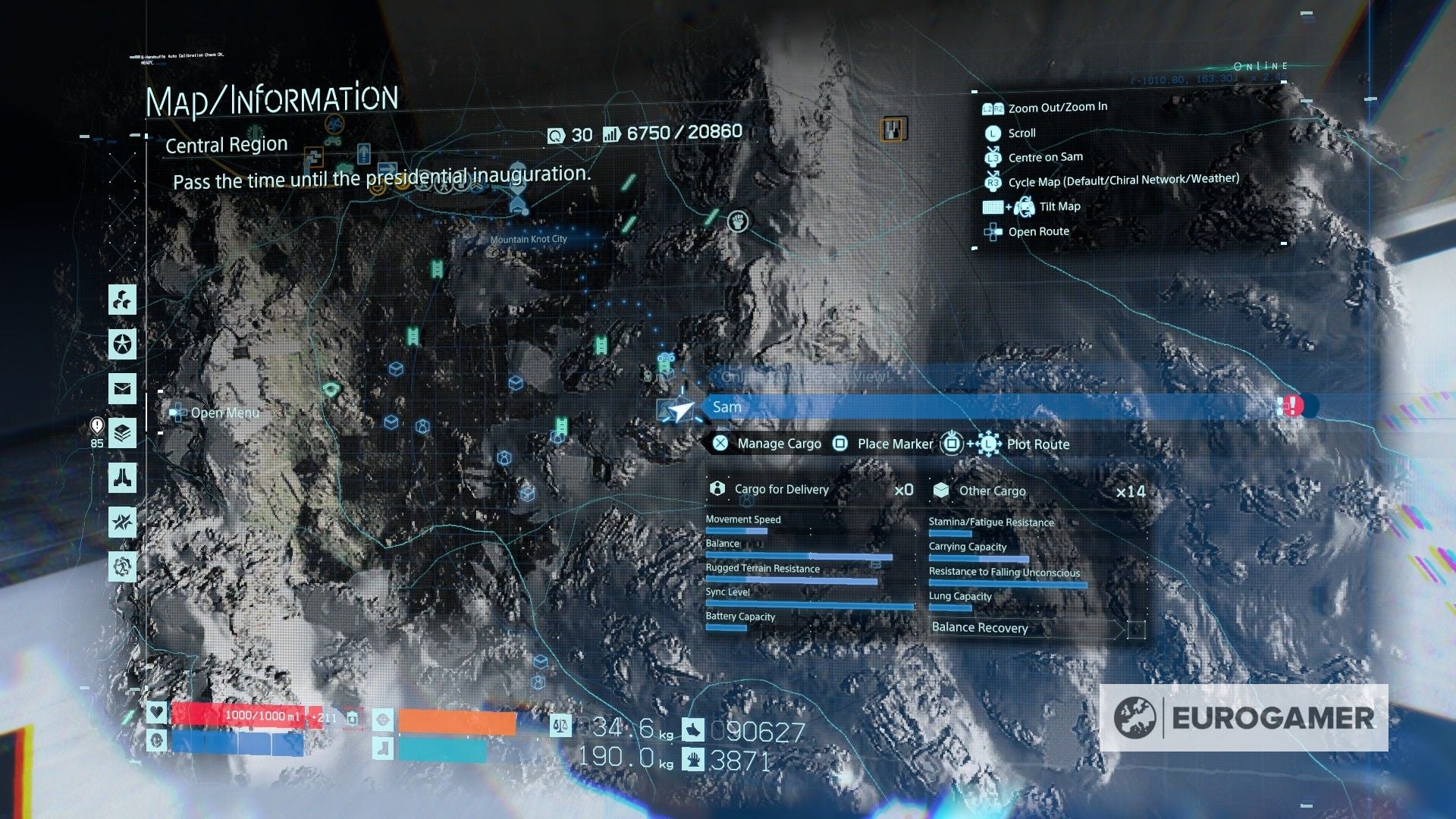 Death Stranding Memory Chip locations  What  glowing  objects mean and where to find them - 88