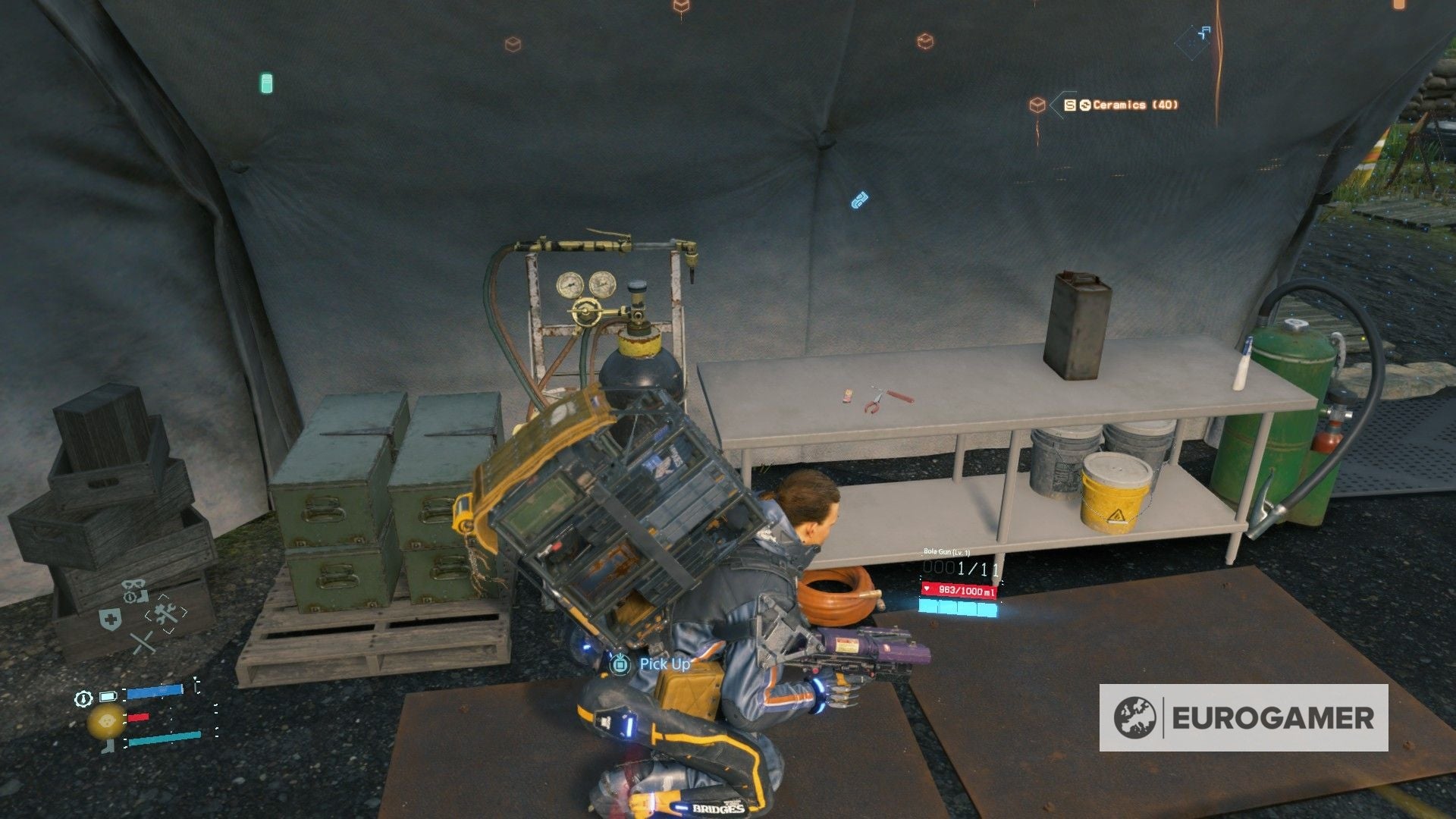 Death Stranding Memory Chip locations  What  glowing  objects mean and where to find them - 80