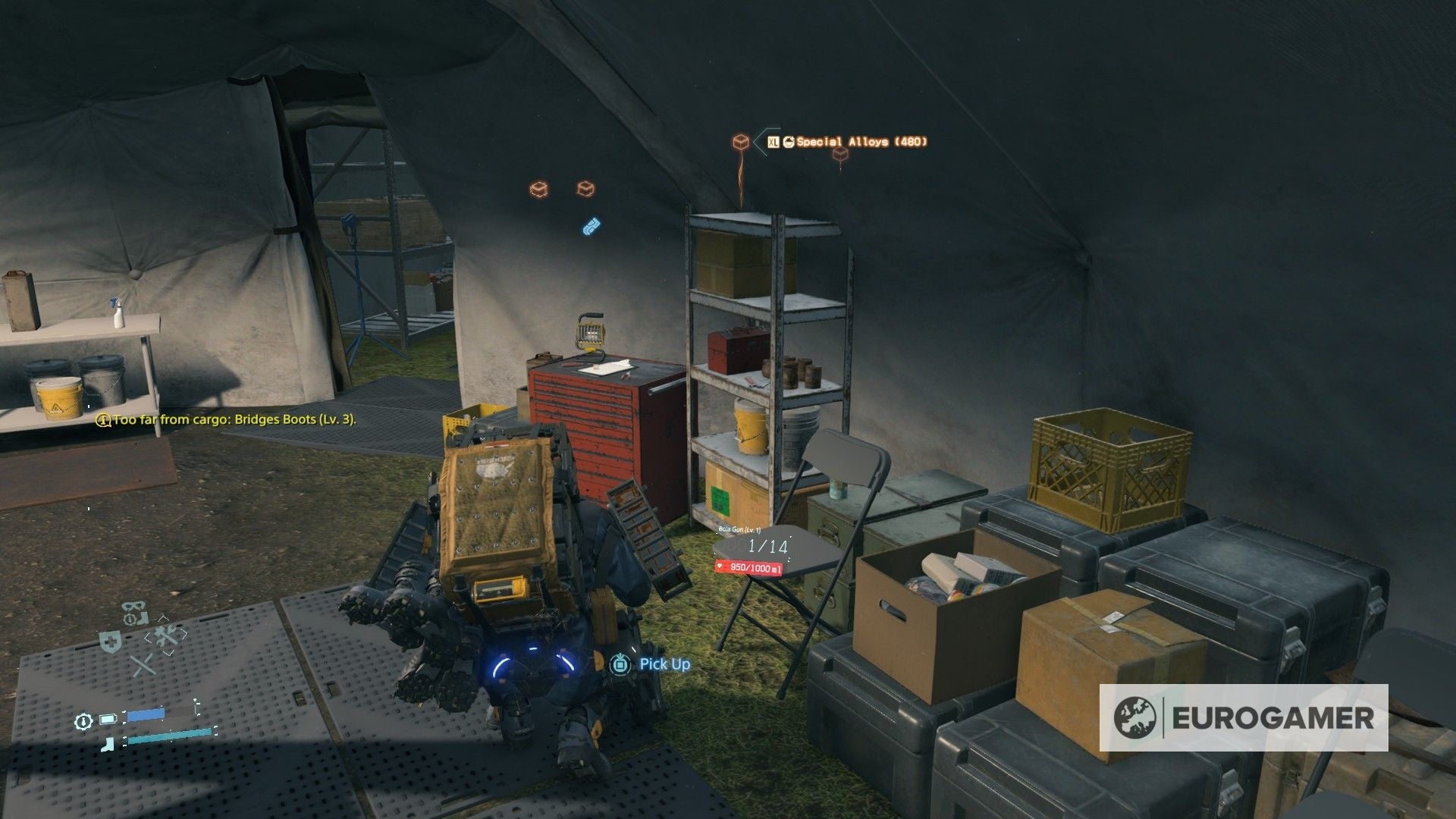 Death Stranding Memory Chip locations  What  glowing  objects mean and where to find them - 90