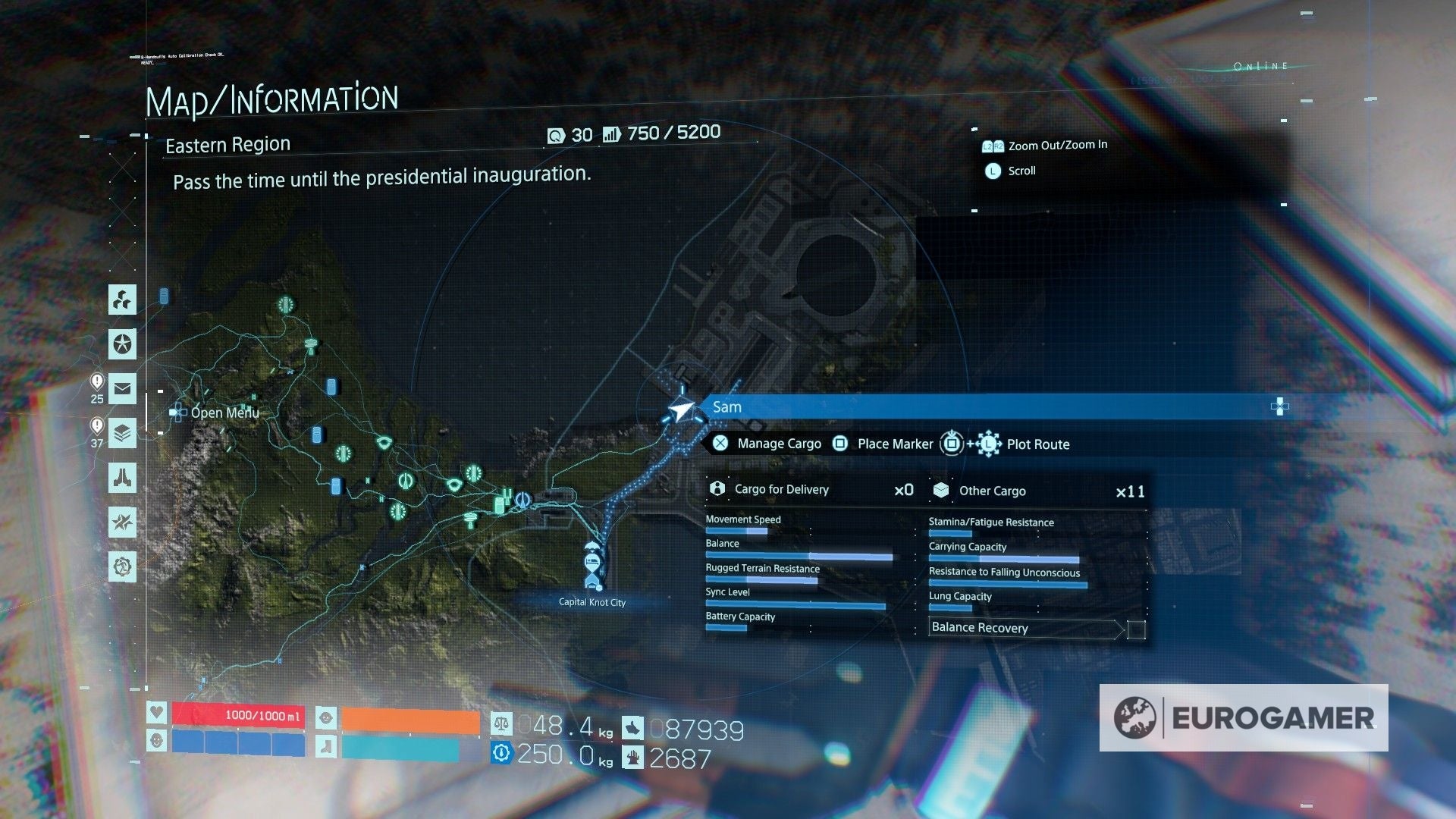 Death Stranding Memory Chip locations  What  glowing  objects mean and where to find them - 64