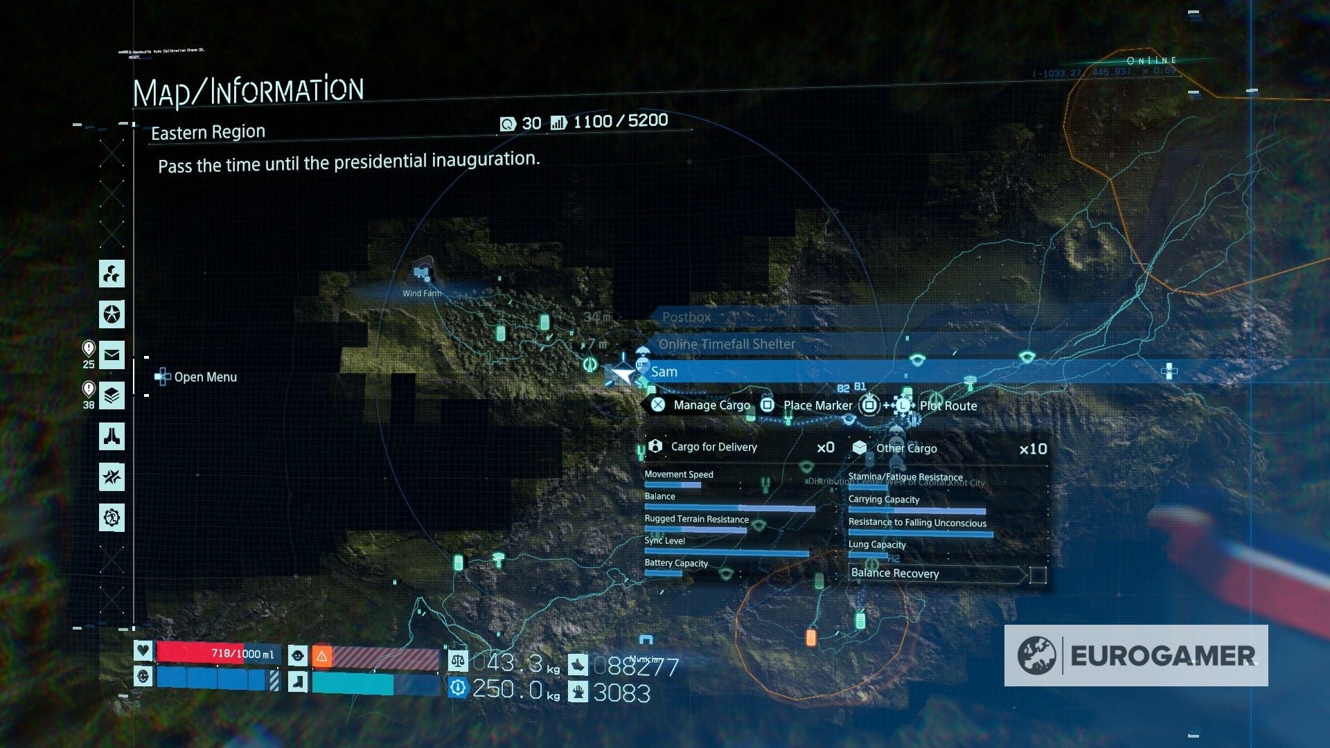 Death Stranding Memory Chip locations  What  glowing  objects mean and where to find them - 41