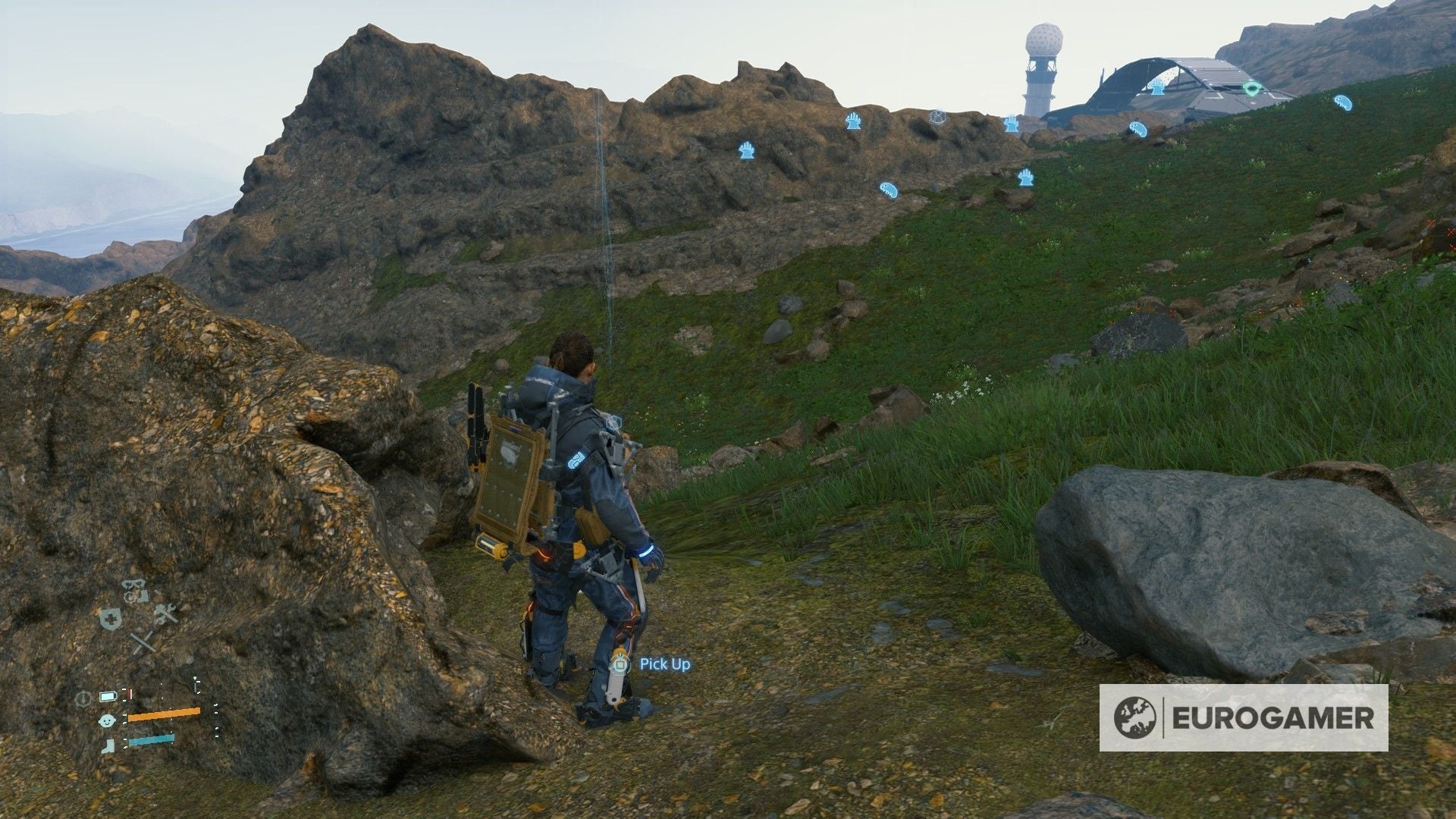 Death Stranding Memory Chip locations  What  glowing  objects mean and where to find them - 49