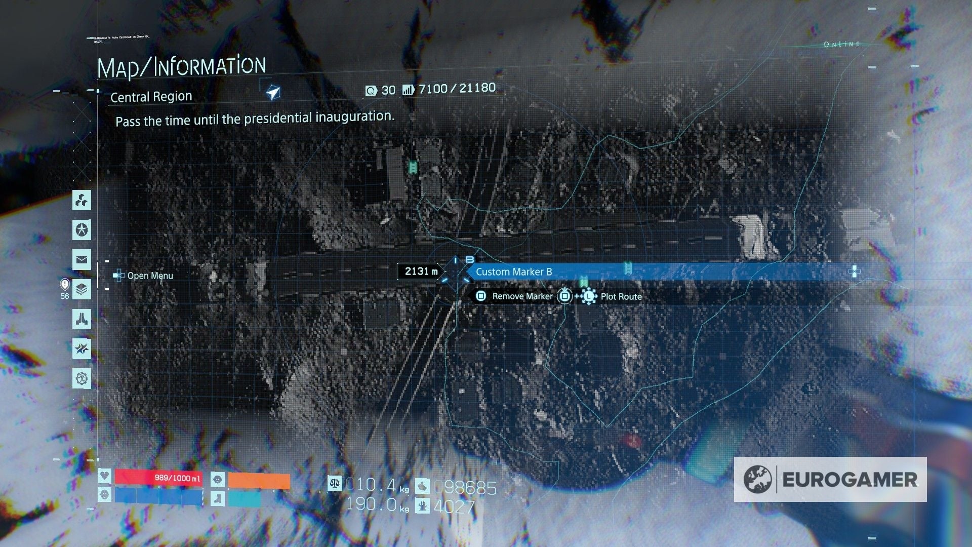 Death Stranding Memory Chip locations  What  glowing  objects mean and where to find them - 75