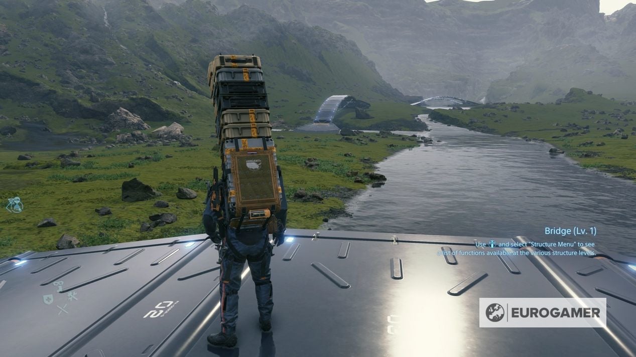 Death Stranding multiplayer explained  How online structures  Bridge Links  Strand Contracts and other connected features work - 13