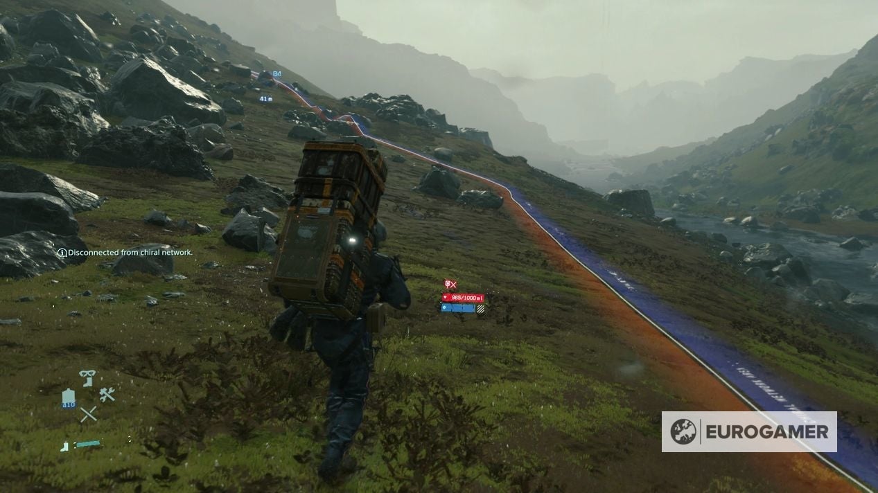 Death Stranding multiplayer explained  How online structures  Bridge Links  Strand Contracts and other connected features work - 92