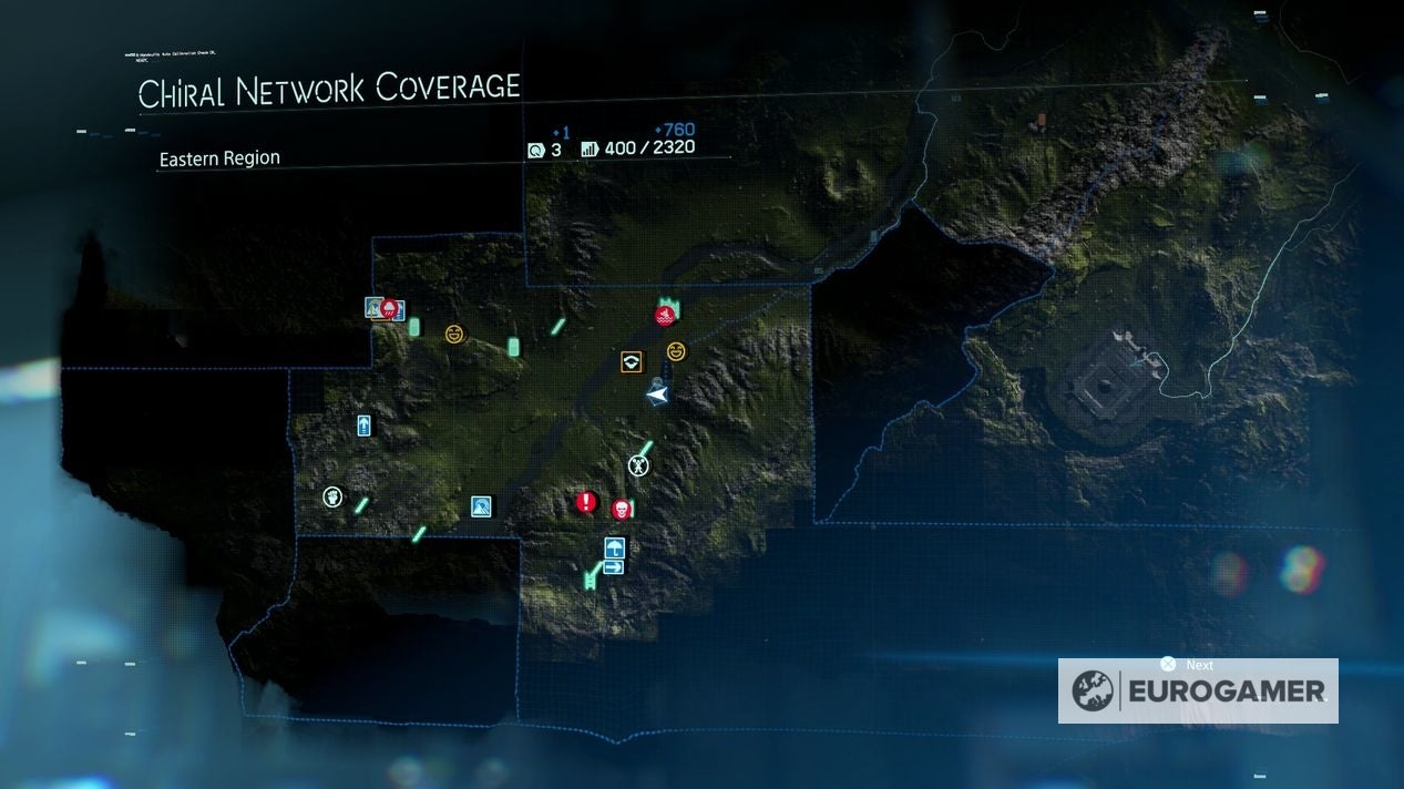 Death Stranding multiplayer explained  How online structures  Bridge Links  Strand Contracts and other connected features work - 28