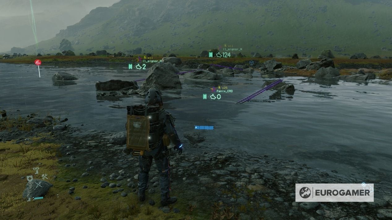 Death Stranding multiplayer explained  How online structures  Bridge Links  Strand Contracts and other connected features work - 88