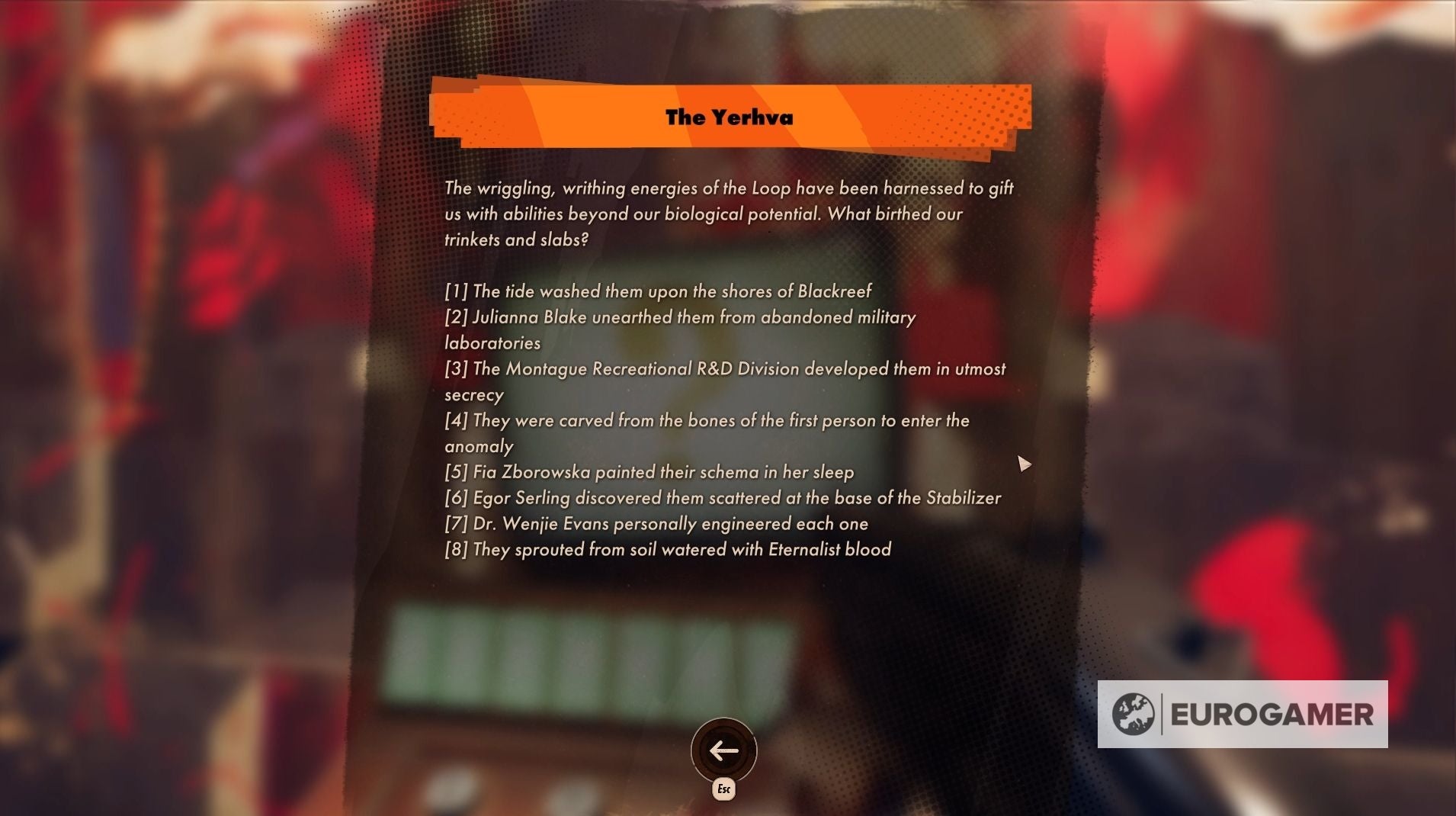 Deathloop   Yerhva answers and location explained - 6