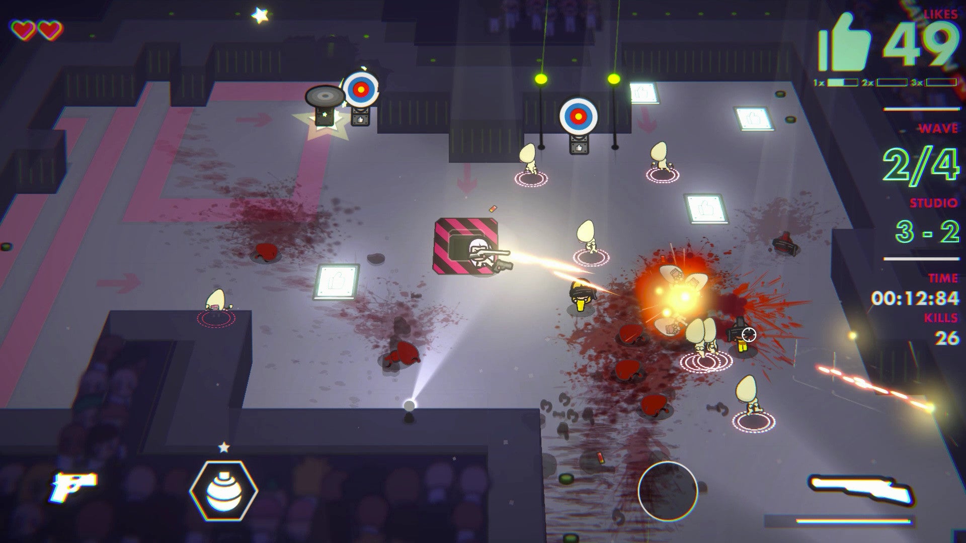 Image for Deathrun TV review - a twin-stick shooter filled with charm