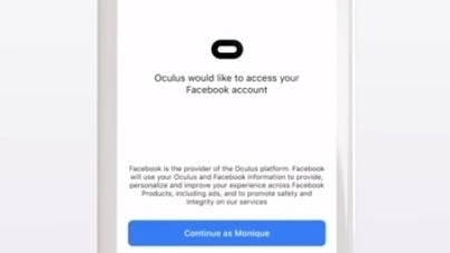 Image for Deleting Facebook also deletes your Oculus purchases