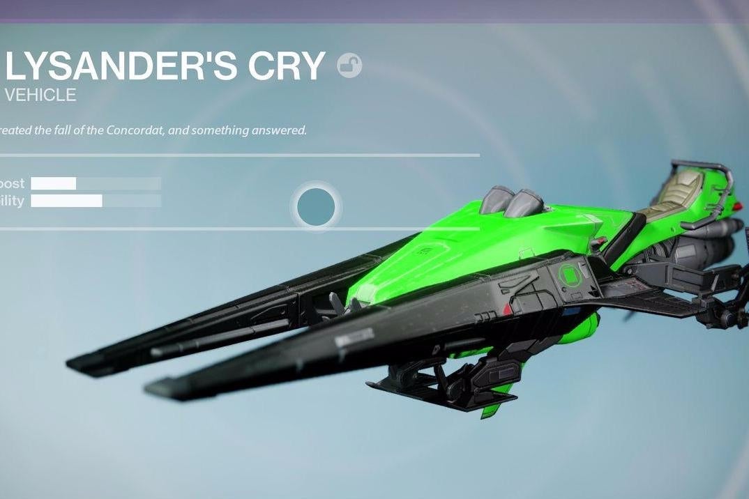 Image for Destiny Lysander's Cry hidden Sparrow location - How to find the For One Who Stood At Bannerfall Ghost