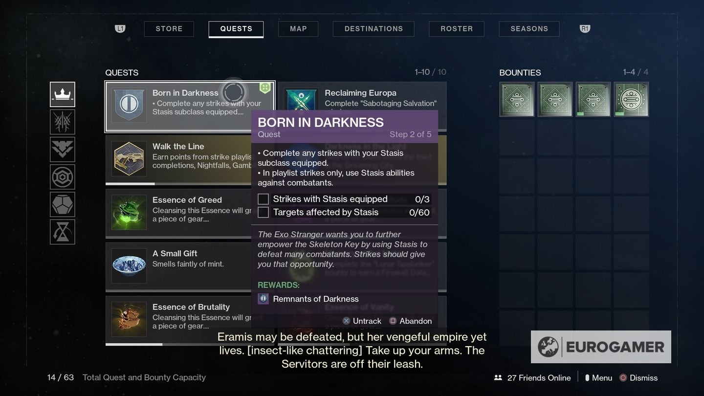 Destiny 2 Born in Darkness quest steps  How to complete Part 1  Part 2  Part 3 and Part 4 explained - 80