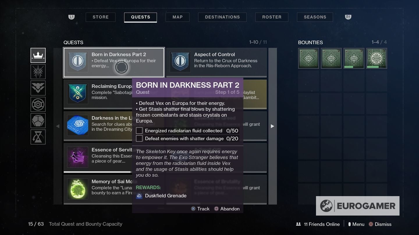 Destiny 2 Born in Darkness quest steps  How to complete Part 1  Part 2  Part 3 and Part 4 explained - 63