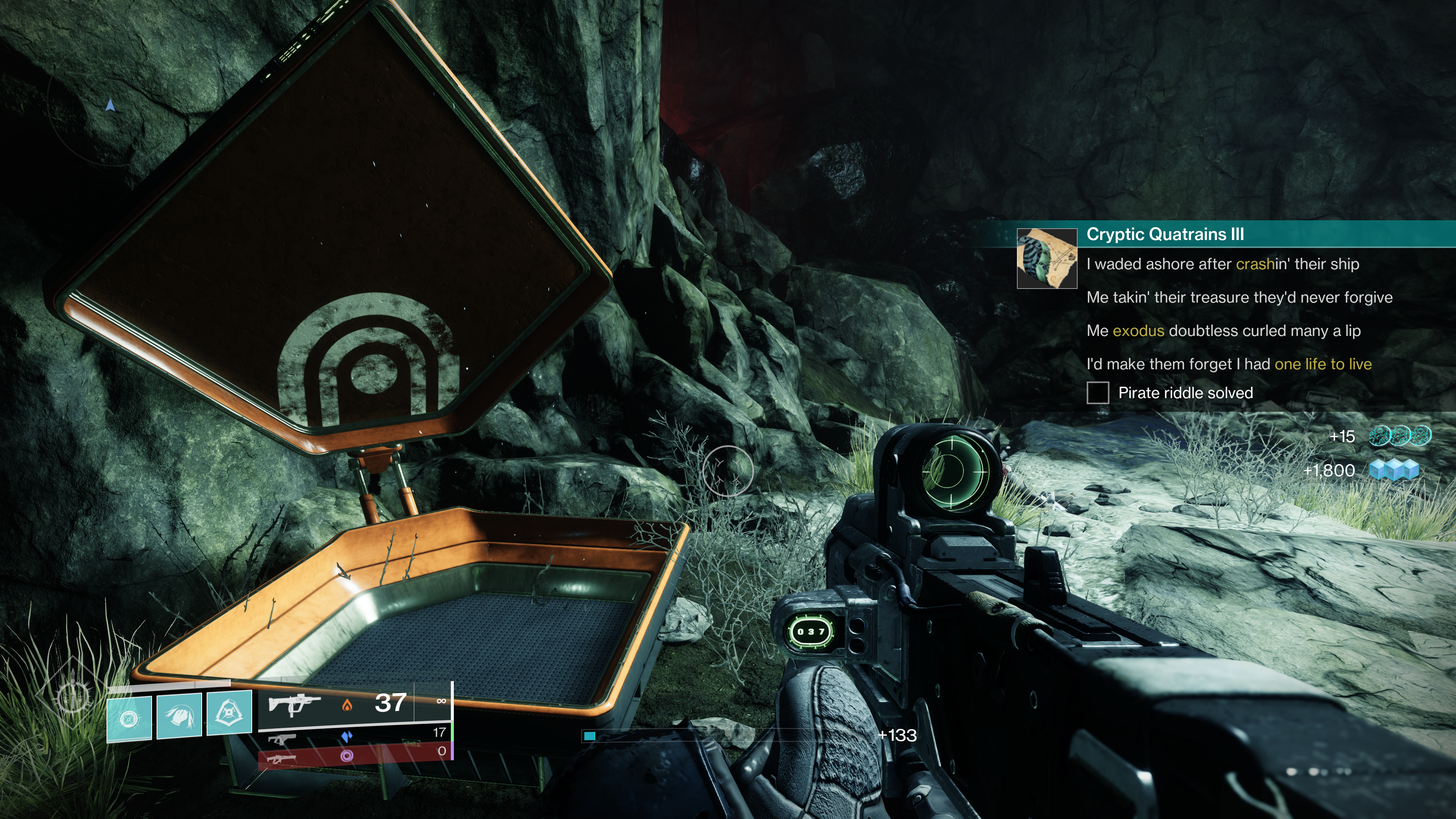 Destiny 2 Cryptic Quatrains quest solutions  including how to solve pirate riddles - 27
