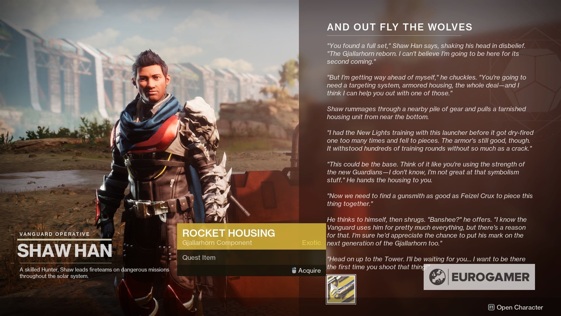 Destiny 2 Gjallarhorn quest  How to start And Out Fly the Wolves and unlock the Gjallarhorn - 14