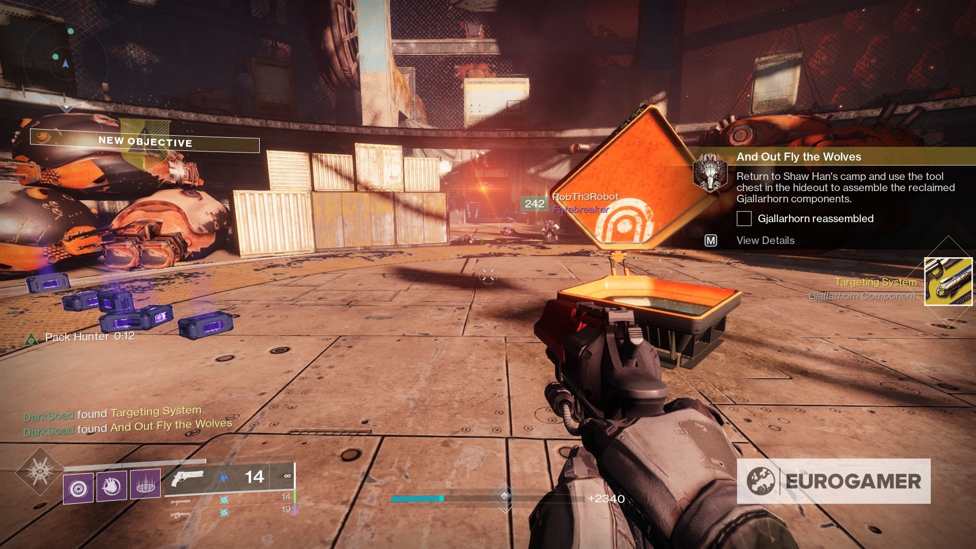 Destiny 2 Gjallarhorn quest  How to start And Out Fly the Wolves and unlock the Gjallarhorn - 25