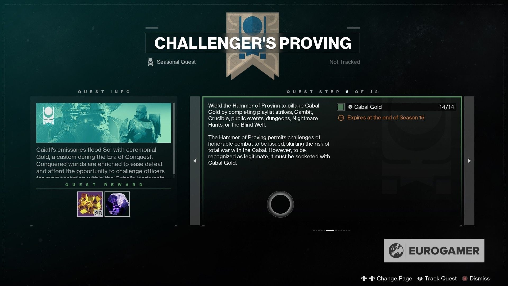 Destiny 2 Hammer of Proving explained  Hammer charges  Tribute Chests and how to equip the Hammer explained - 97