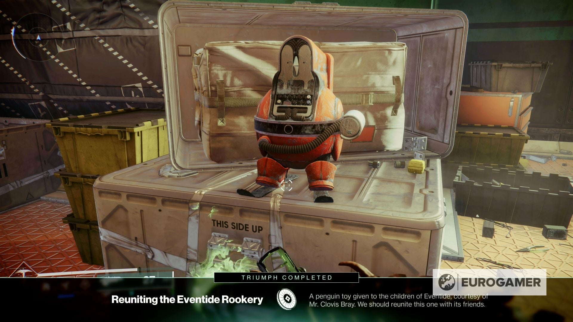 Destiny 2 penguin locations  Where to find all penguin souvenirs to complete Reuniting the Eventide Rookery - 39