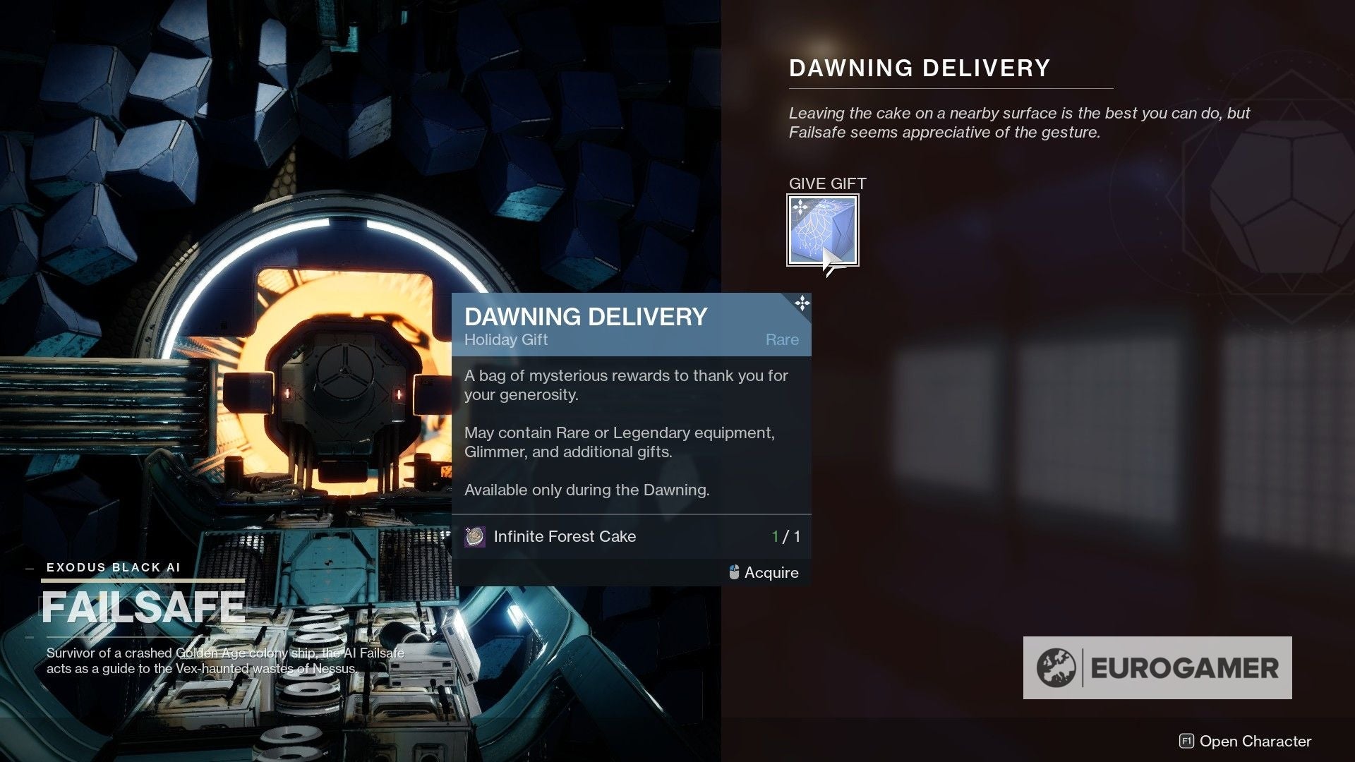 Destiny 2 The Pigeon Provides quest  How to start The Pigeon Provides and unlock Zephyr in Destiny 2 - 11