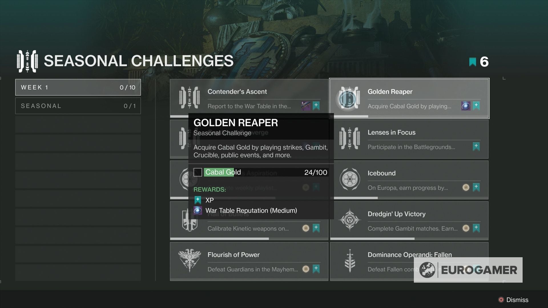 Destiny 2 War Table reputation sources  How to upgrade your War Table rank explained - 98