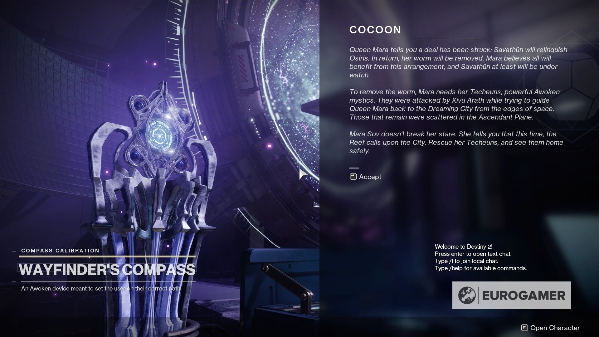 Destiny 2 Wayfinder s Compass explained  Compass calibration  artefact unlocks and power bonuses explained - 98