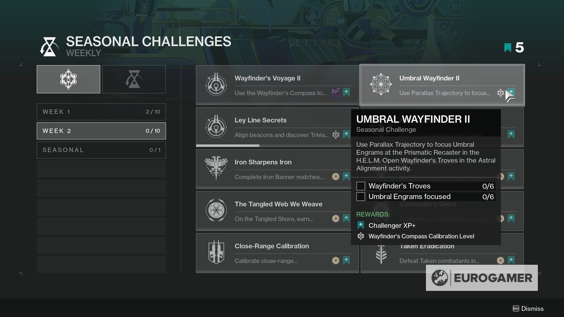 Destiny 2 Wayfinder s Compass explained  Compass calibration  artefact unlocks and power bonuses explained - 7