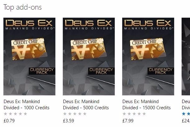 Image for Deus Ex: Mankind Divided's annoying microtransactions in the spotlight
